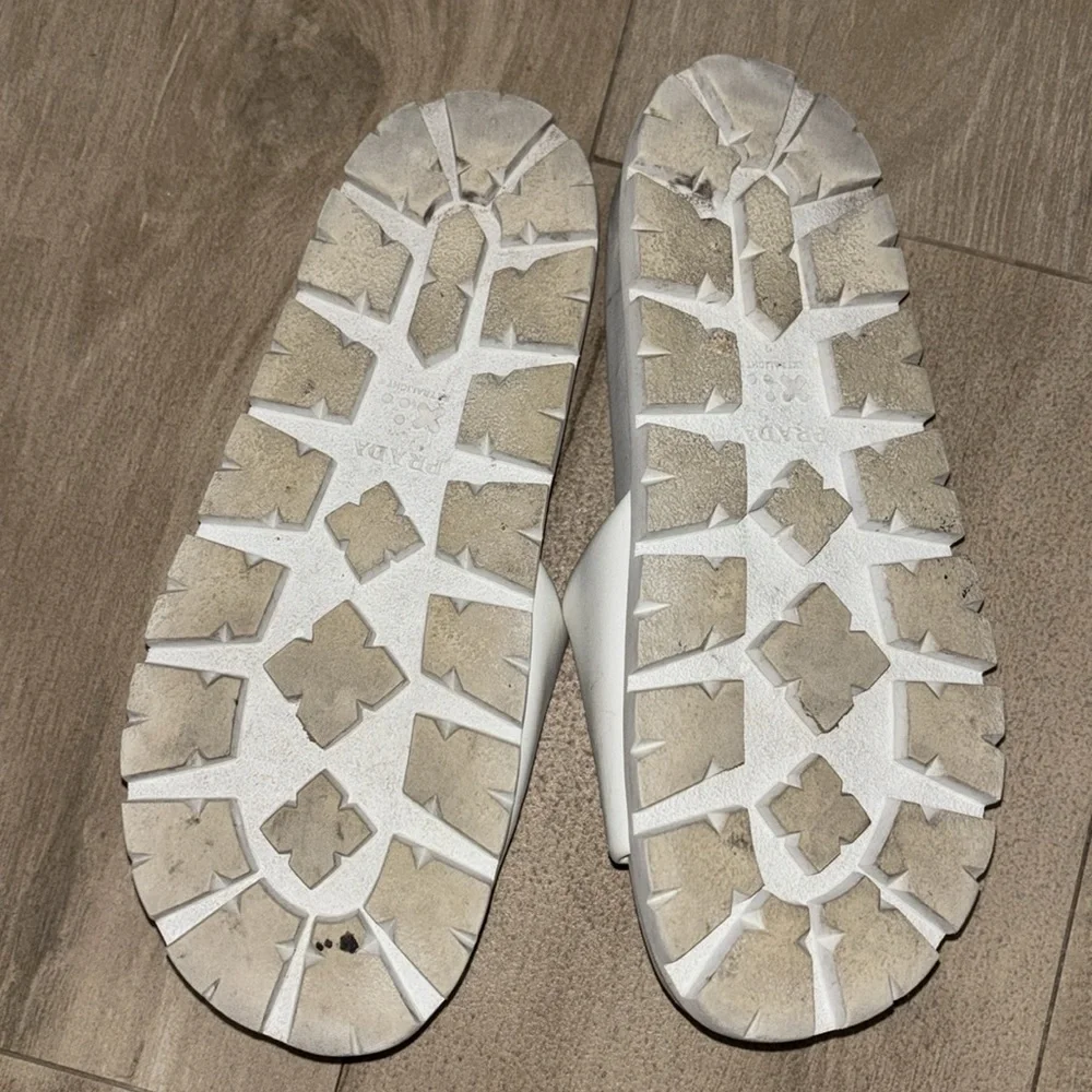Prada Leather leather slide Size 38.5 - Picture 7 of 8
